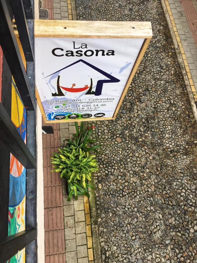 La Casona Hostel Guatapé Екстериор снимка